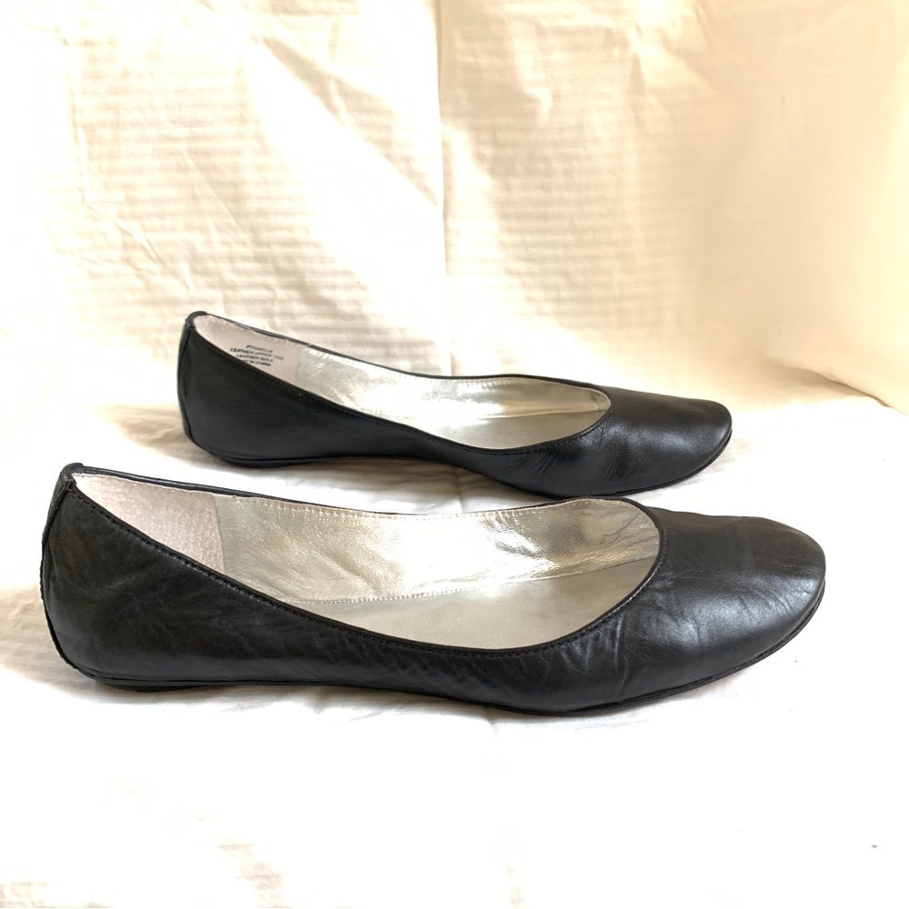 Studio 9 PTGAELLE BLACK LEATHER Ballet flats size 8